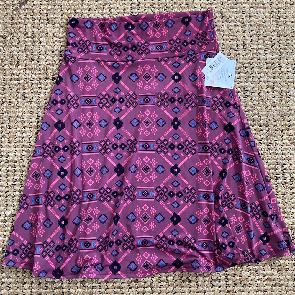 Lula Row Azure skirt